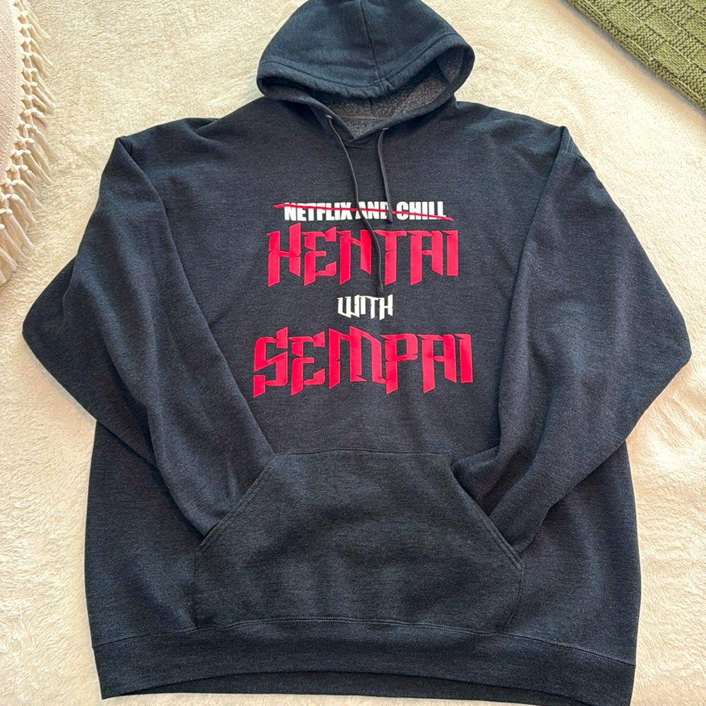 Hentai with Senpai Hoodie